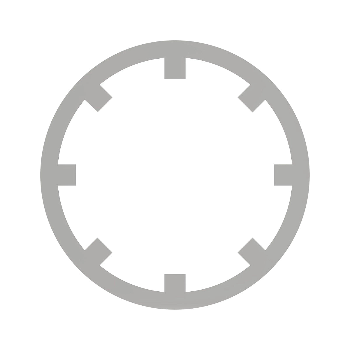 John Deere H171075: External Ring Retainer