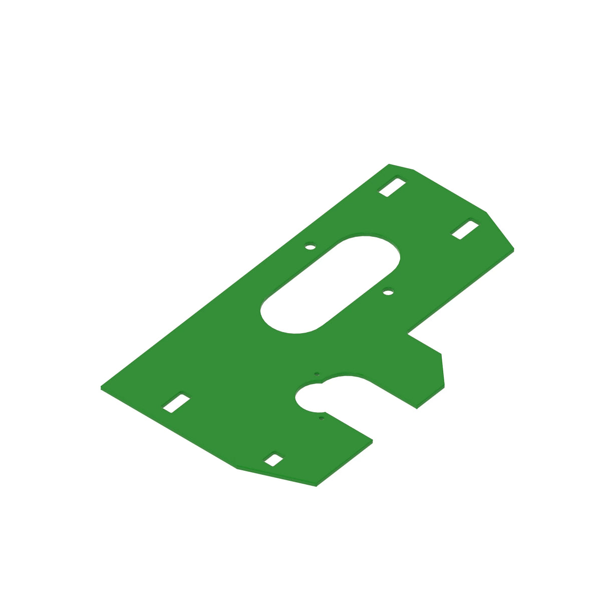 John Deere H172176: Wiring Bracket, Left Side