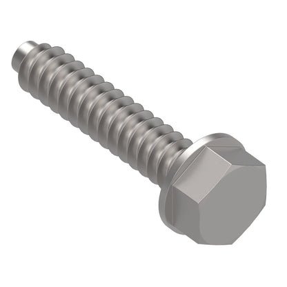 John Deere H201591: Hexagonal Flange Head Self-Tapping Screw, 1/4" X 1.181"