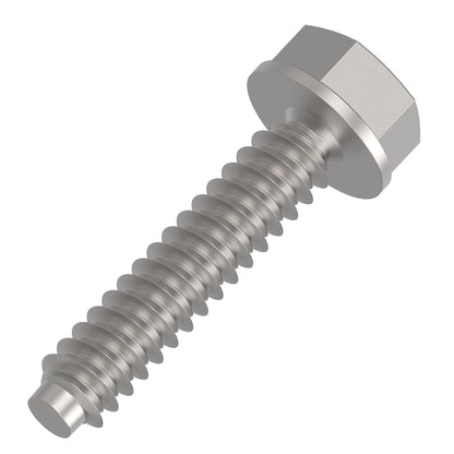 John Deere H201591: Hexagonal Flange Head Self-Tapping Screw, 1/4" X 1.181"