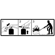 John Deere H204596: Fire Extinguisher Label
