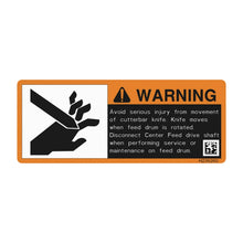 John Deere H236260: Safety Sign, Cutterbar