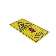 John Deere HXE123805: Grain Tank Auger Avoid Entry Warning Label