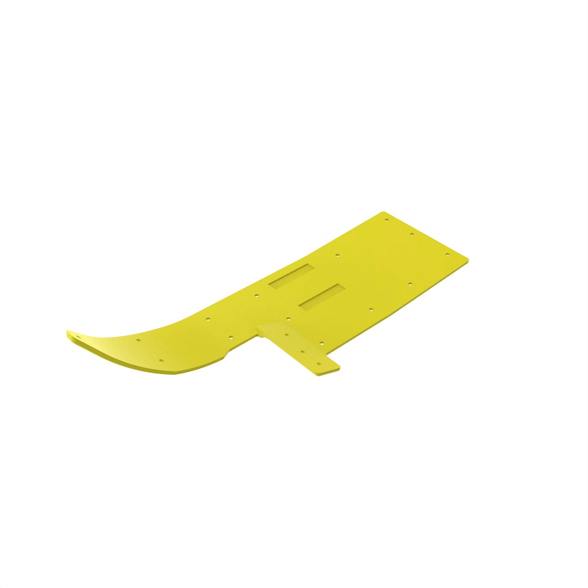 John Deere HXE87670: Right Side Draper Platform Cutting System Skid Plate