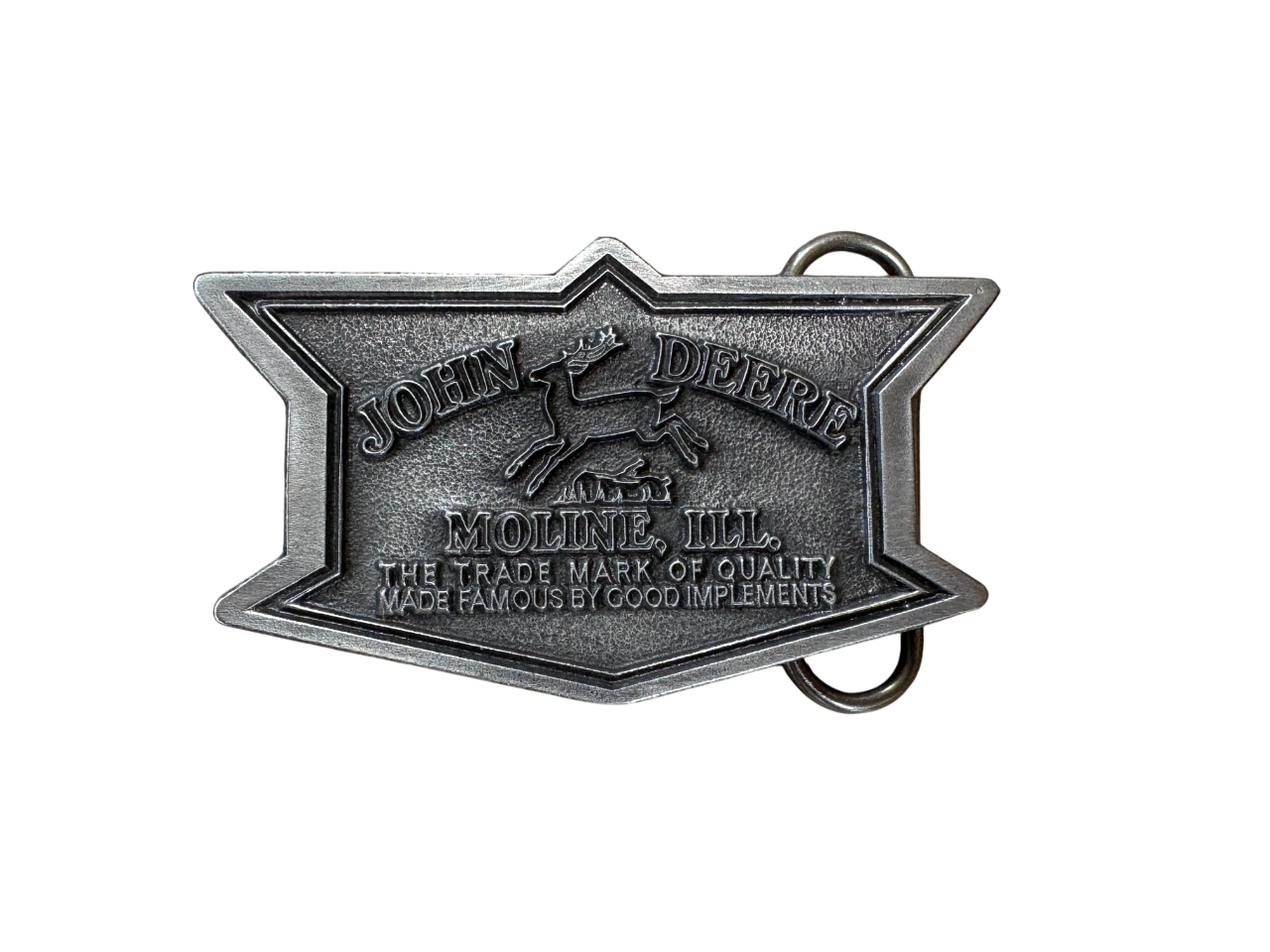John Deere 1876 Belt Buckle
