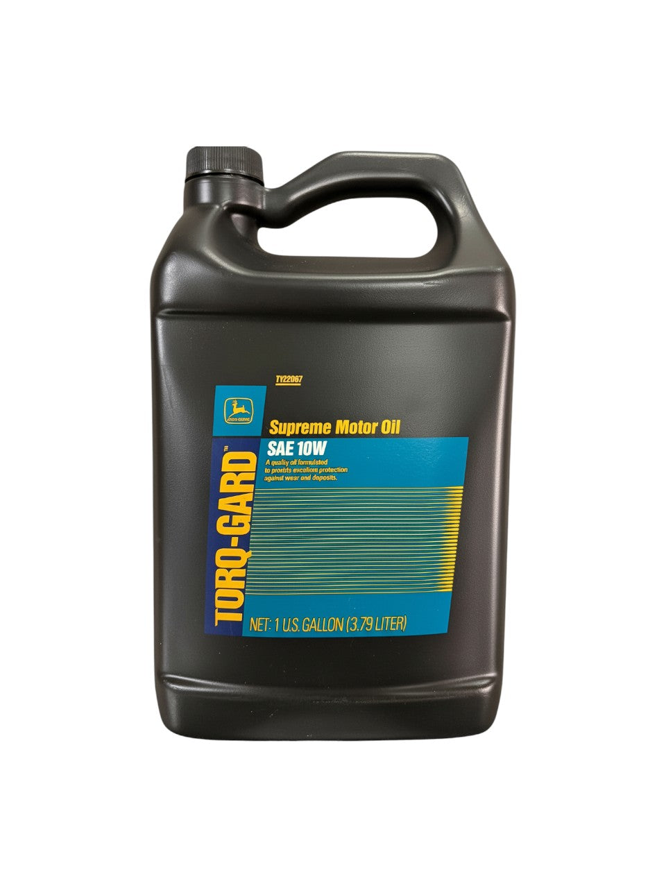 John Deere TY22067: Engine Oil, Torq-GardÅ¾ Supreme, SAE 10W, 3.78 Liter (1 Gallon)