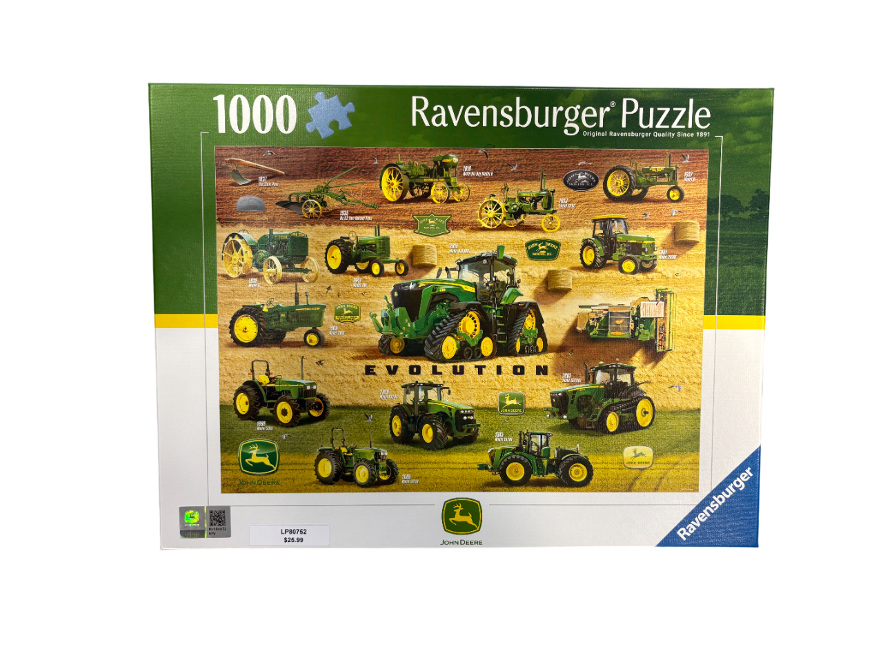 John Deere 1000 Piece Evolution Puzzle