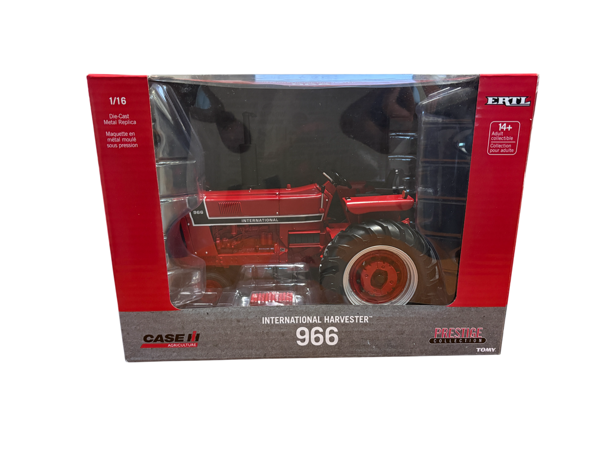 1/16 International Harvester 966 Black Stripe NF Tractor w Weights – Ertl Prestige Collection