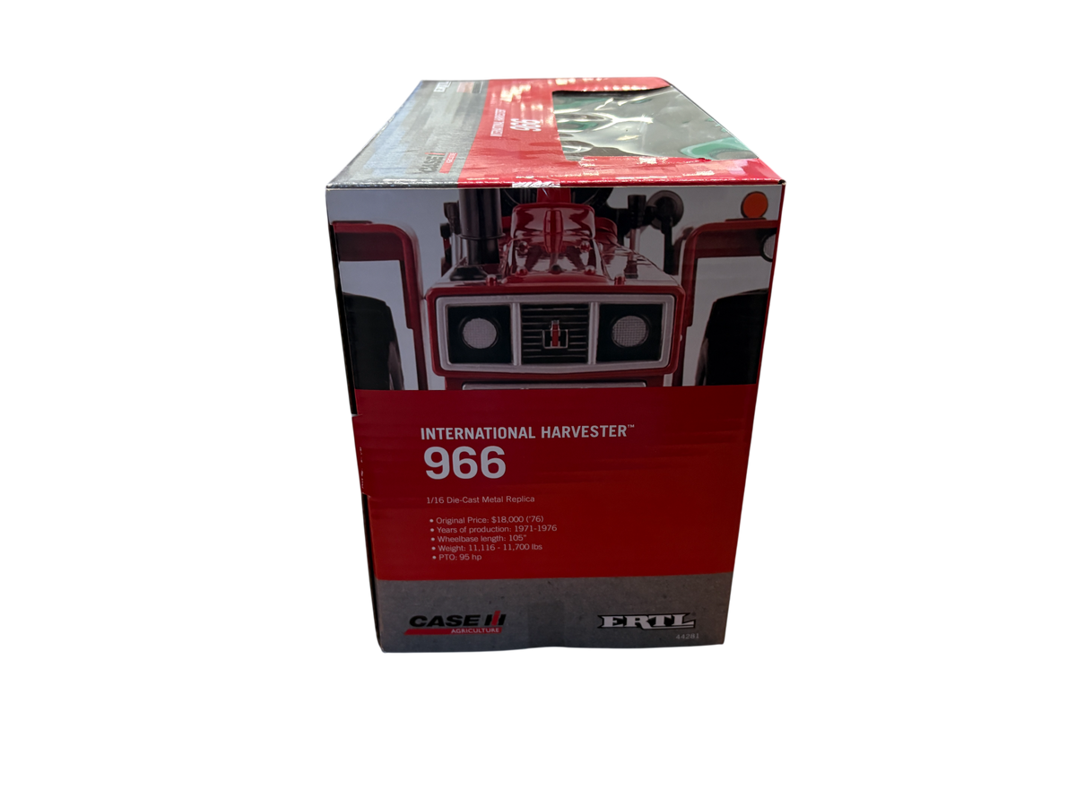 1/16 International Harvester 966 Black Stripe NF Tractor w Weights – Ertl Prestige Collection