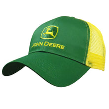 John Deere Mens Classic JD Green/Yellow Cap