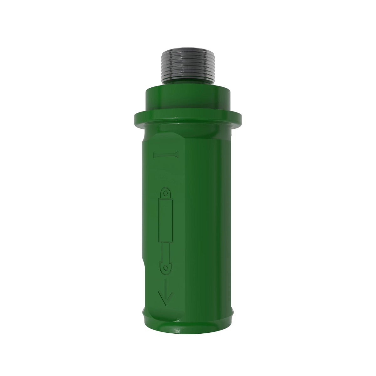 John Deere KK57310: Hydraulic Hose Green Grip, Extend, SCV I, 1.3 cm (1/2 inch) Line