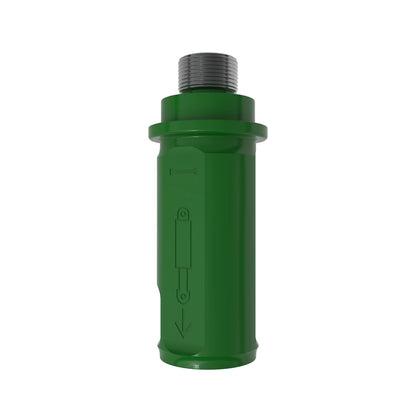 John Deere KK57310: Hydraulic Hose Green Grip, Extend, SCV I, 1.3 cm (1/2 inch) Line