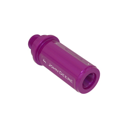 John Deere KK57318: Hydraulic Hose Violet Grip, Extend, SCV V, 1.3 cm (1/2 inch) Line
