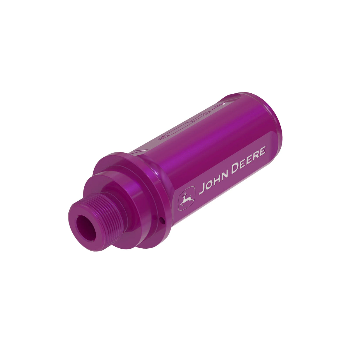 John Deere KK57318: Hydraulic Hose Violet Grip, Extend, SCV V, 1.3 cm (1/2 inch) Line