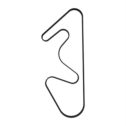John Deere L111601: PK Section Engine Auxiliary Drive V-Belt, Effective Length 2475 mm (97.4 inch)