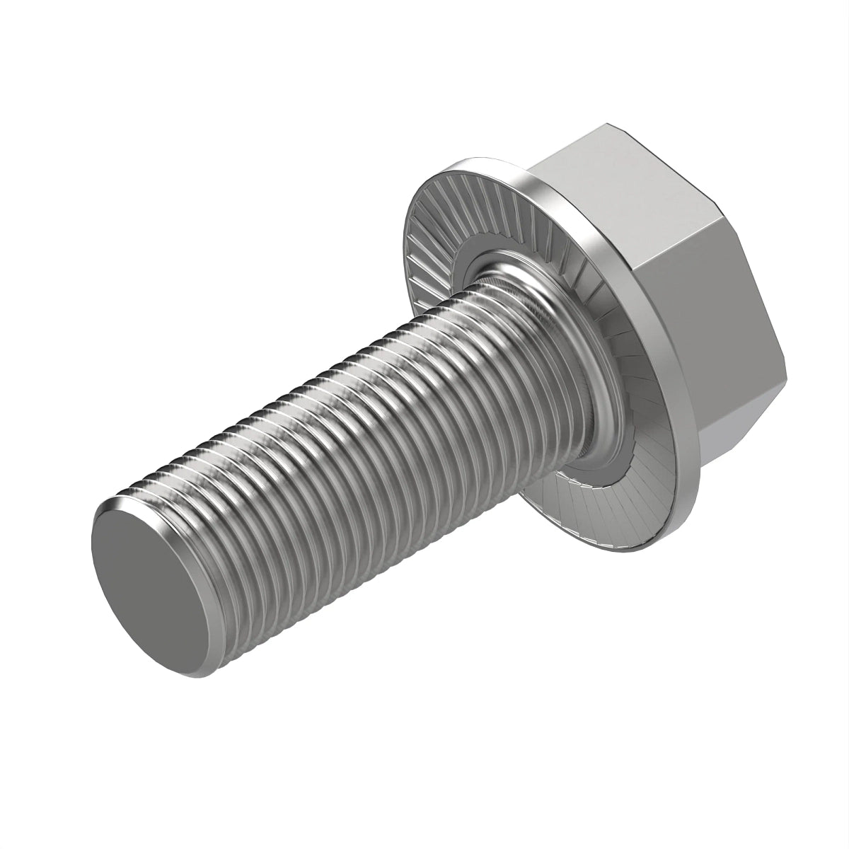 John Deere L207629: Hexagonal Head Flanged Screw, M10 X 25