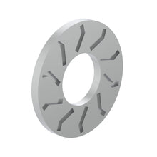 John Deere LCA84221:  Ribbed Tooth and Serrated Lock Steel Washer