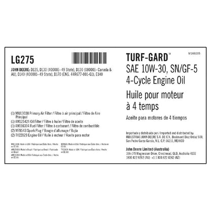 John Deere LG275: Home Maintenance Kit