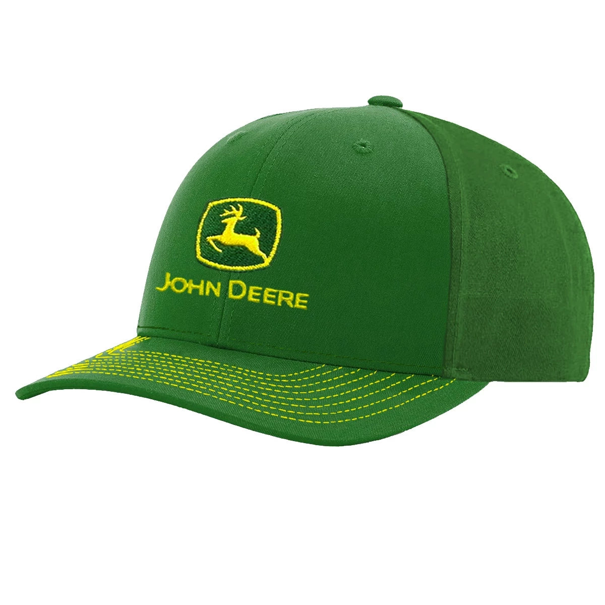 John Deere LP82944: Moline 112 Green Woven Twill Hat