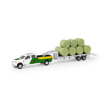 1/64 Pickup with Trailer w/Bales