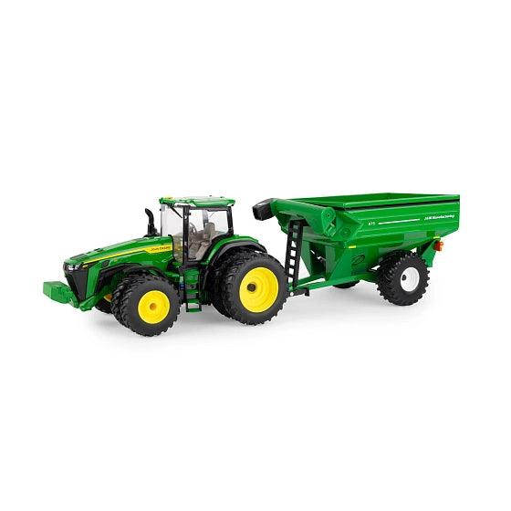 John Deere 1/32 8R 340 with Grain Cart
