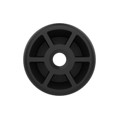 John Deere M113955: Smooth Black Deck Wheel