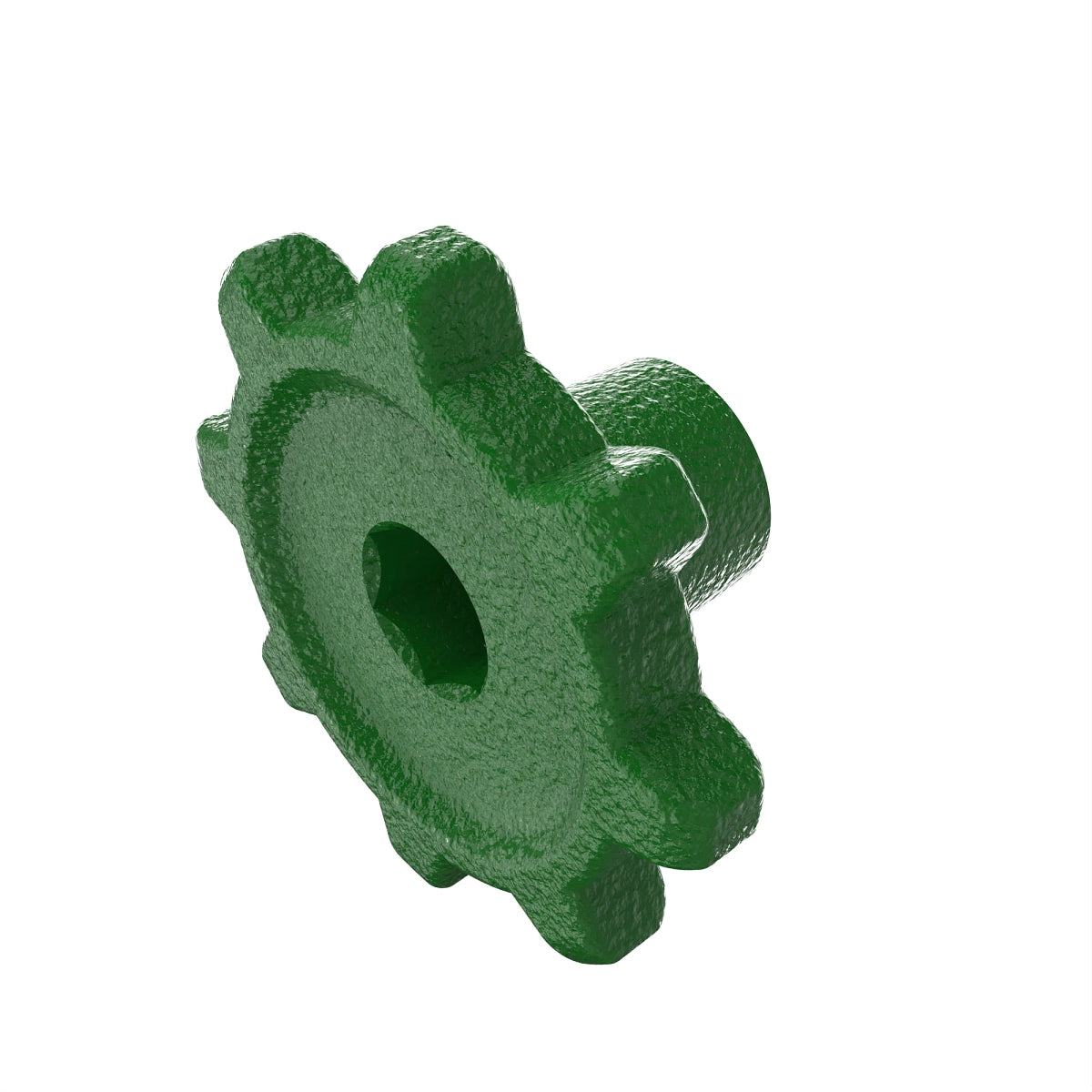 John Deere M143497:  Rotary Broom Brush Drive Chain Sprocket