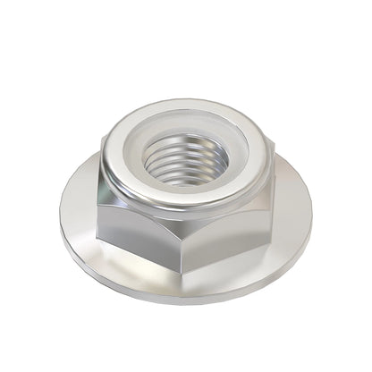 John Deere M158040: Hexagonal Lock Nut, 9.525 mm (3/8")
