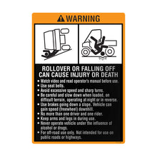 John Deere M158180: Warning Label