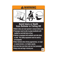 John Deere M171201: Front Warning Label