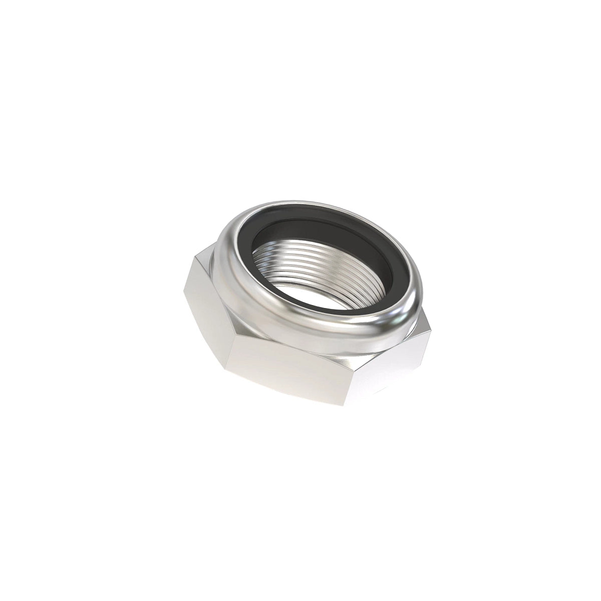 John Deere M47031:  Hexagonal Lock Nut, 3/8"