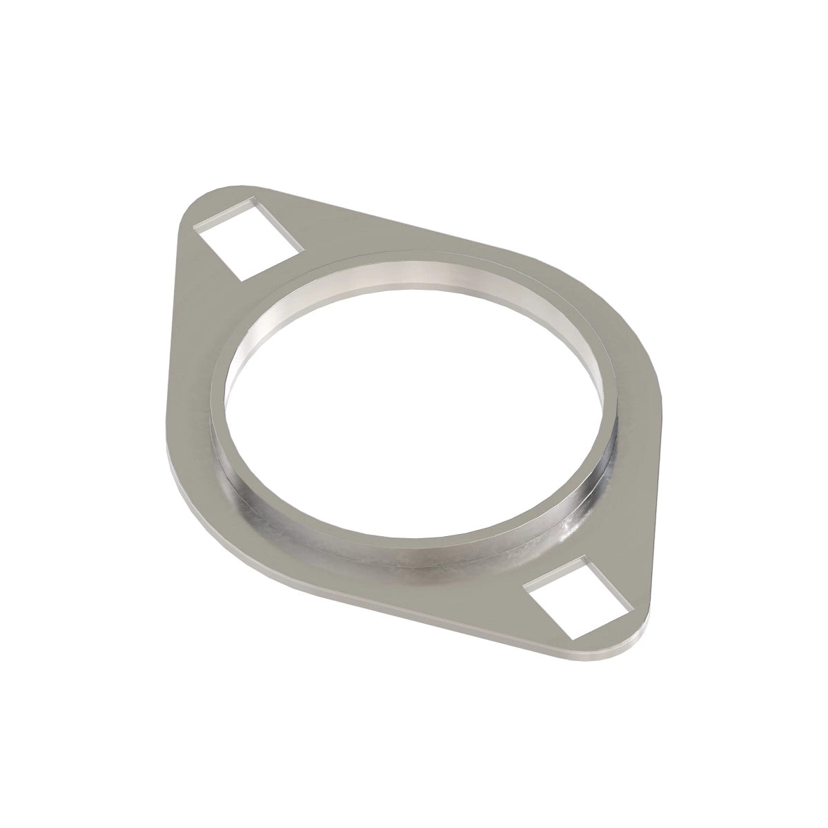 John Deere M66125:  2-Hole Flanged Bearing Housing