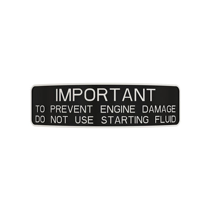 John Deere M88198: Label