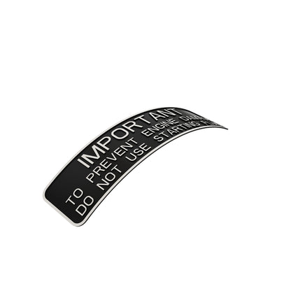 John Deere M88198: Label