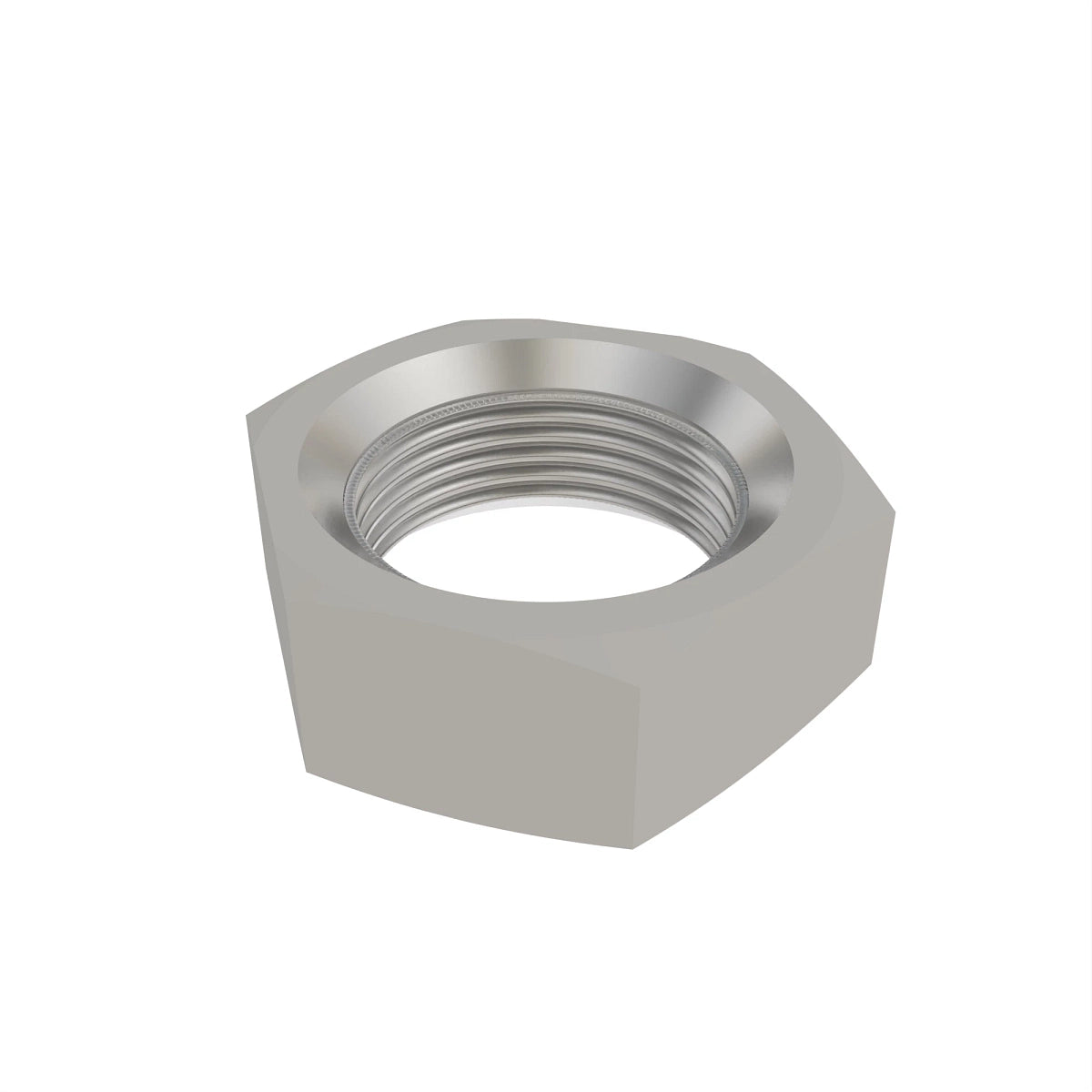 John Deere M91187: Hexagonal Lock Nut, 7/16"