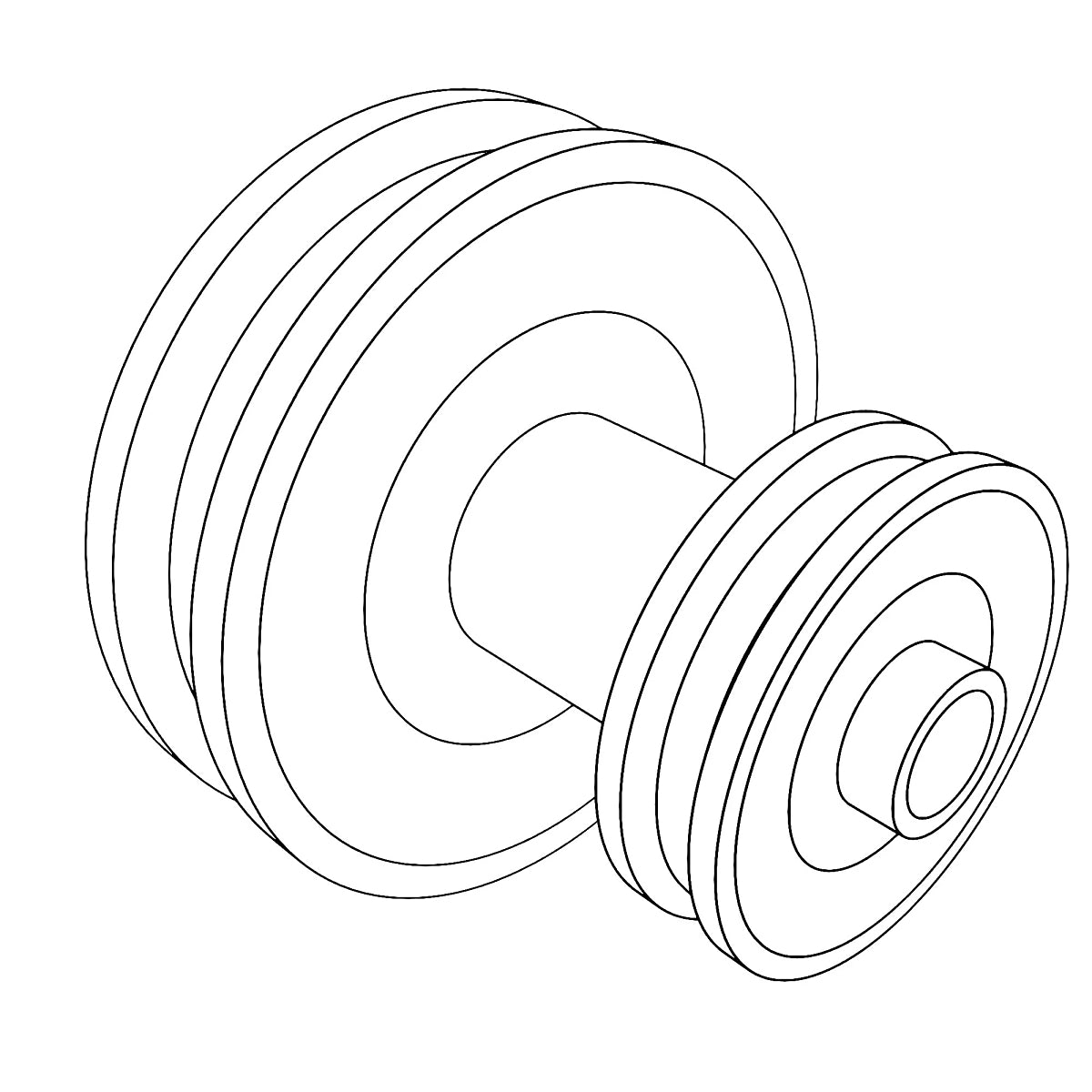 John Deere M91361: Jacksheave Pulley