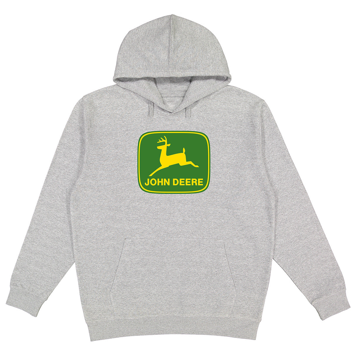 John Deere Mens OX Moline Vintage Trademark Fleece Hoodie