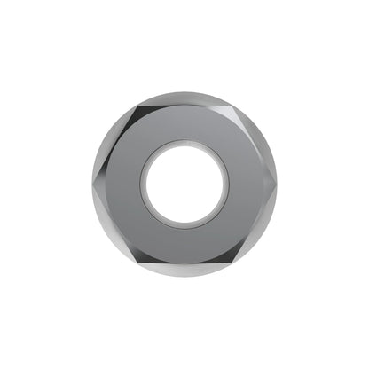 John Deere N10217: Hexagonal Flange Serrated Lock Nut, 1/4"
