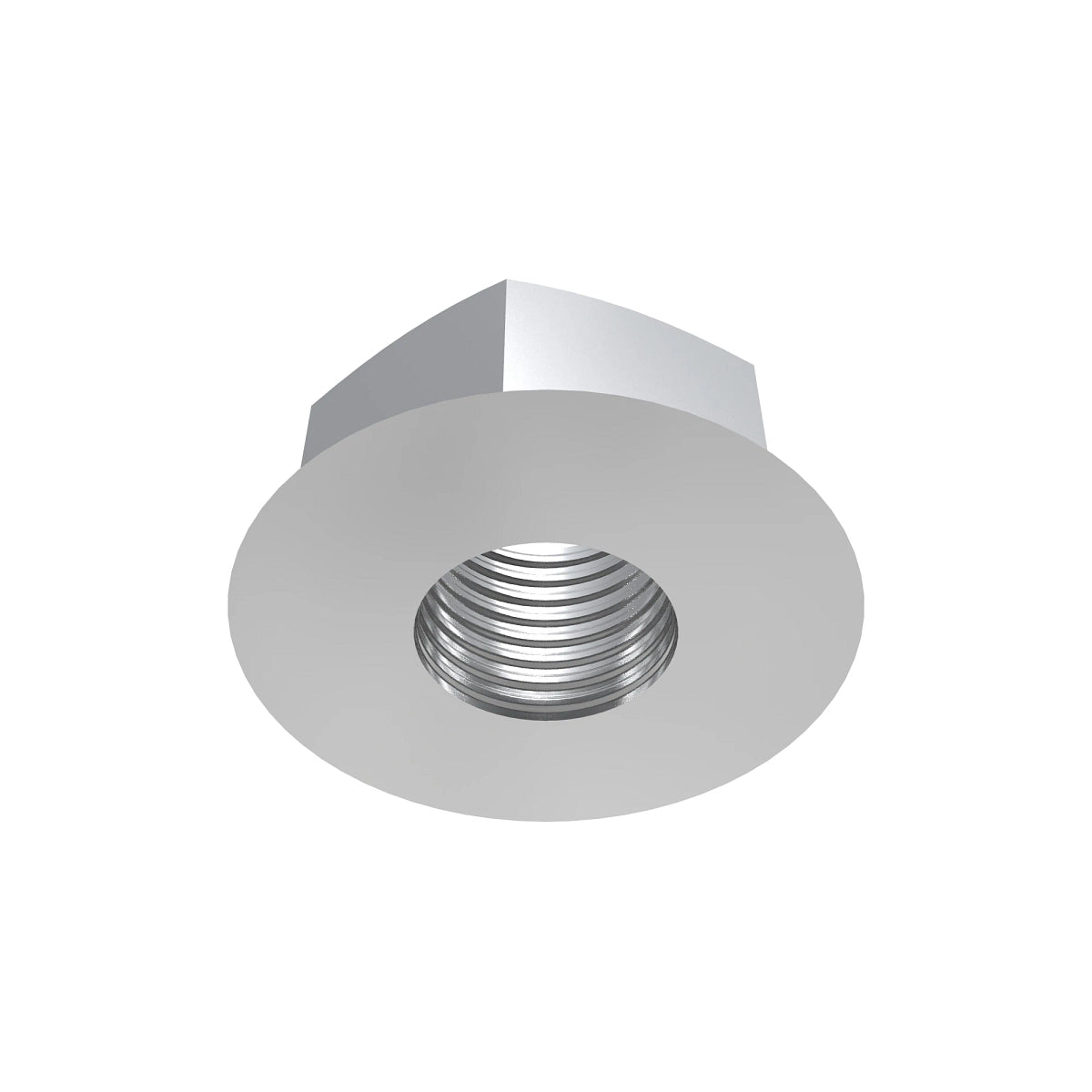 John Deere N10217: Hexagonal Flange Serrated Lock Nut, 1/4"