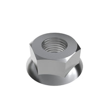 John Deere N10217: Hexagonal Flange Serrated Lock Nut, 1/4"