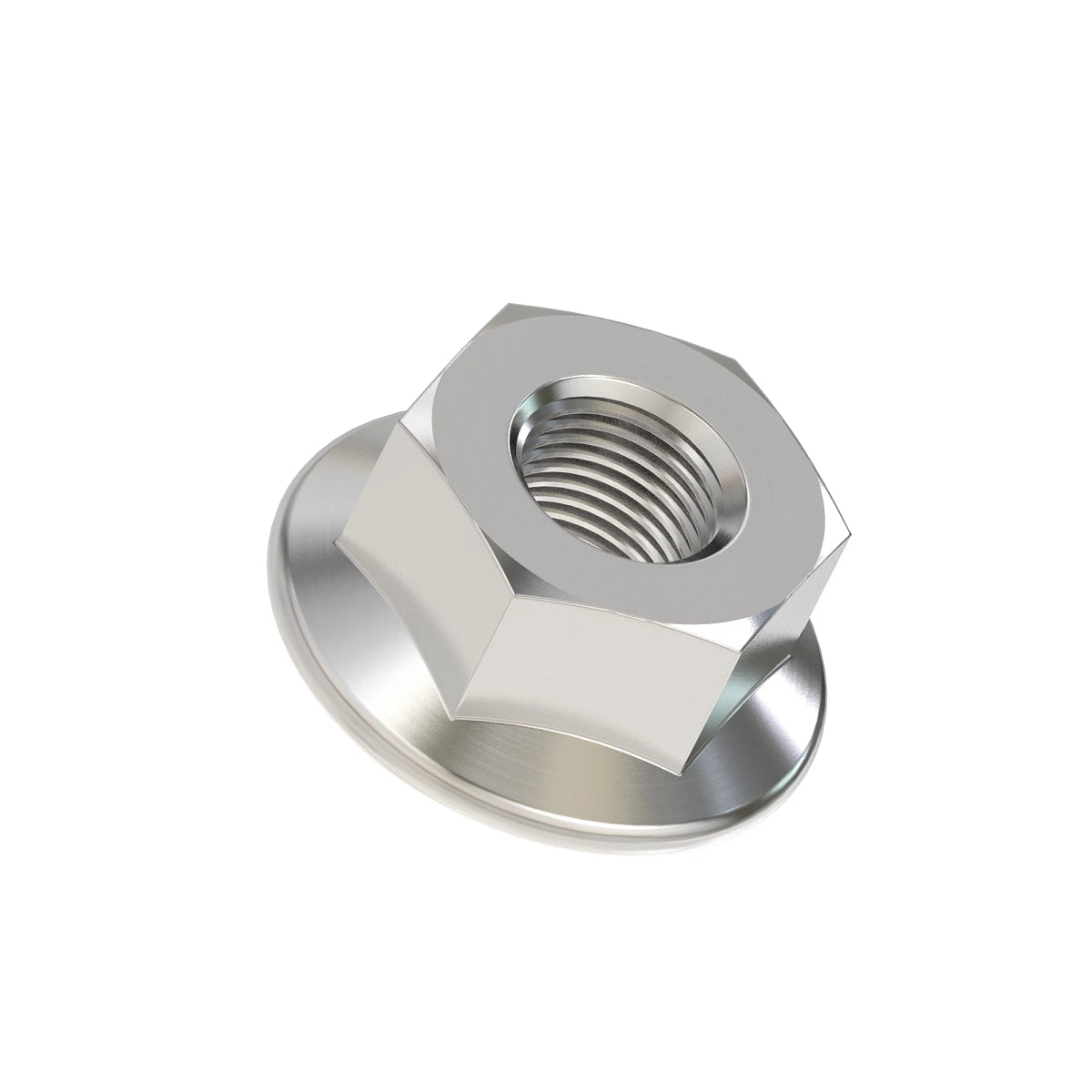 John Deere N125411: Hexagonal Lock Nut, 4.826 mm (0.19")