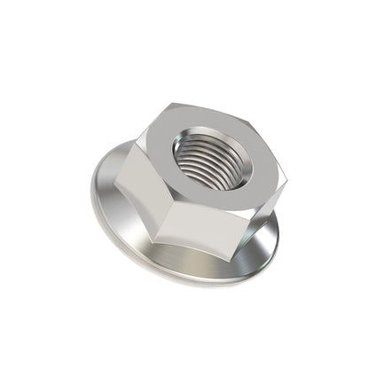 John Deere N125411: Hexagonal Lock Nut, 4.826 mm (0.19")