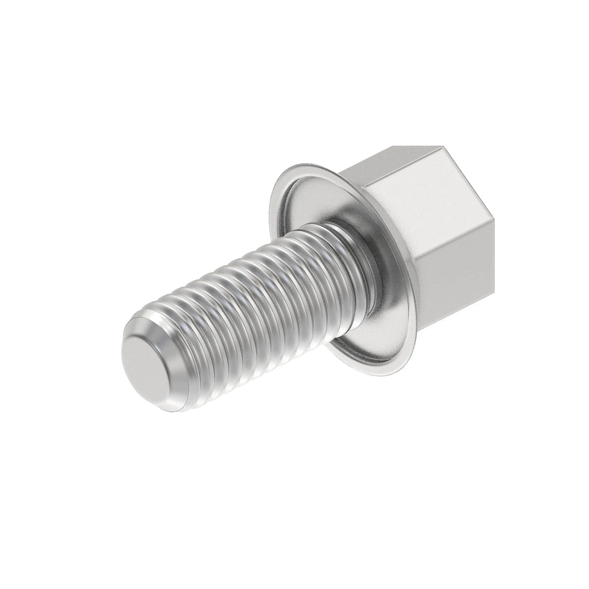 John Deere N14820:  Hexagonal Head Flanged Self Locking Screw, 6.350 X 12.7 mm (1/4" X 1/2")