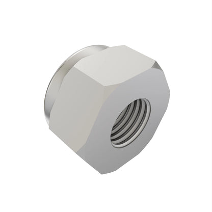 John Deere N203905: Hexagonal Lock Nut, 4.826 mm (0.19")