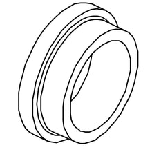 John Deere N283293:  Cylindrical Flanged Alloy Bushing