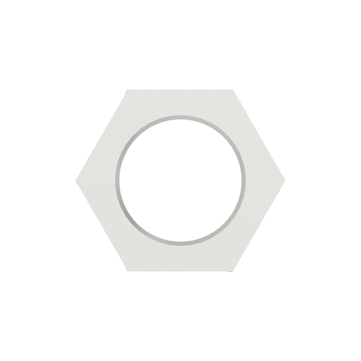 John Deere N283801: Hexagonal Nut, 1-1/8"