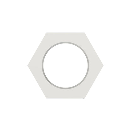 John Deere N283801: Hexagonal Nut, 1-1/8"