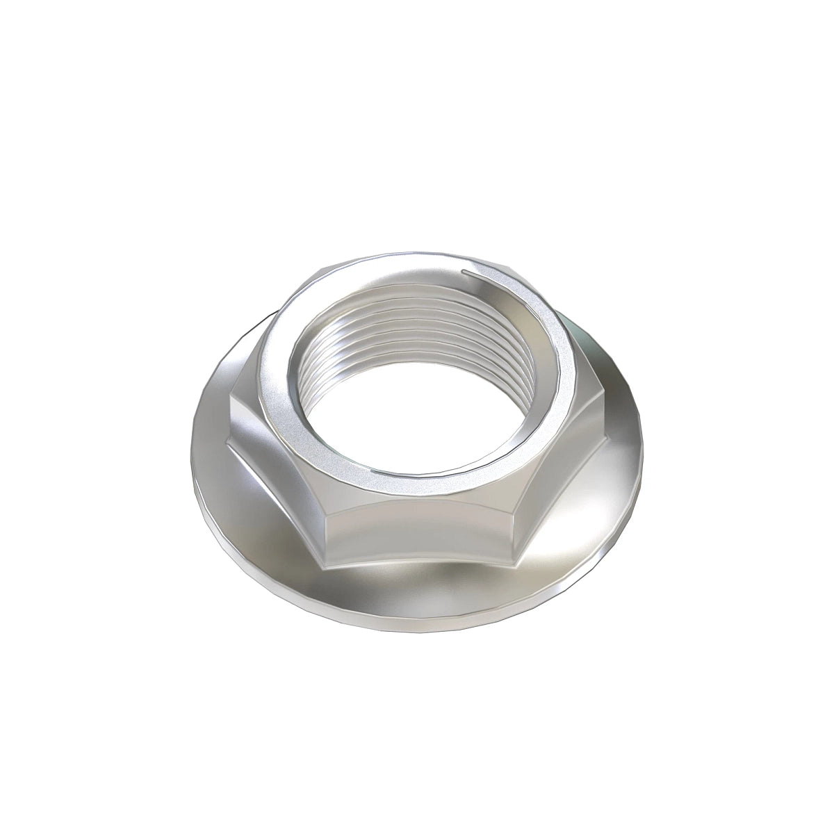 John Deere N284121:  Hexagonal Flanged Lock Nut, M5