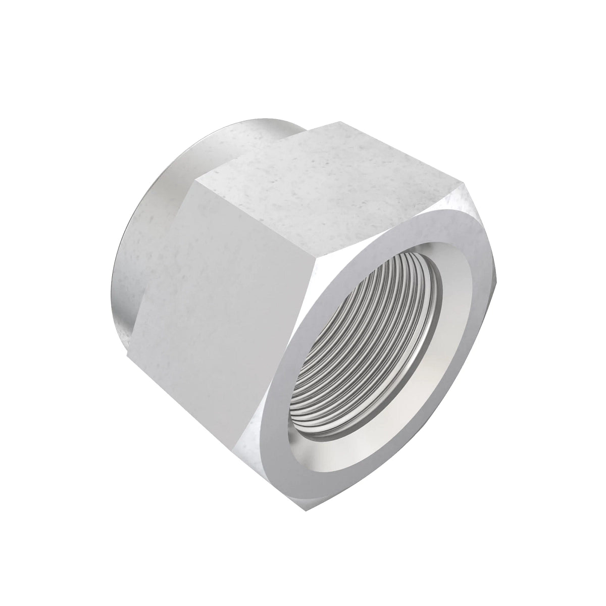 John Deere N310330: Hexagonal Lock Nut, 3/8"