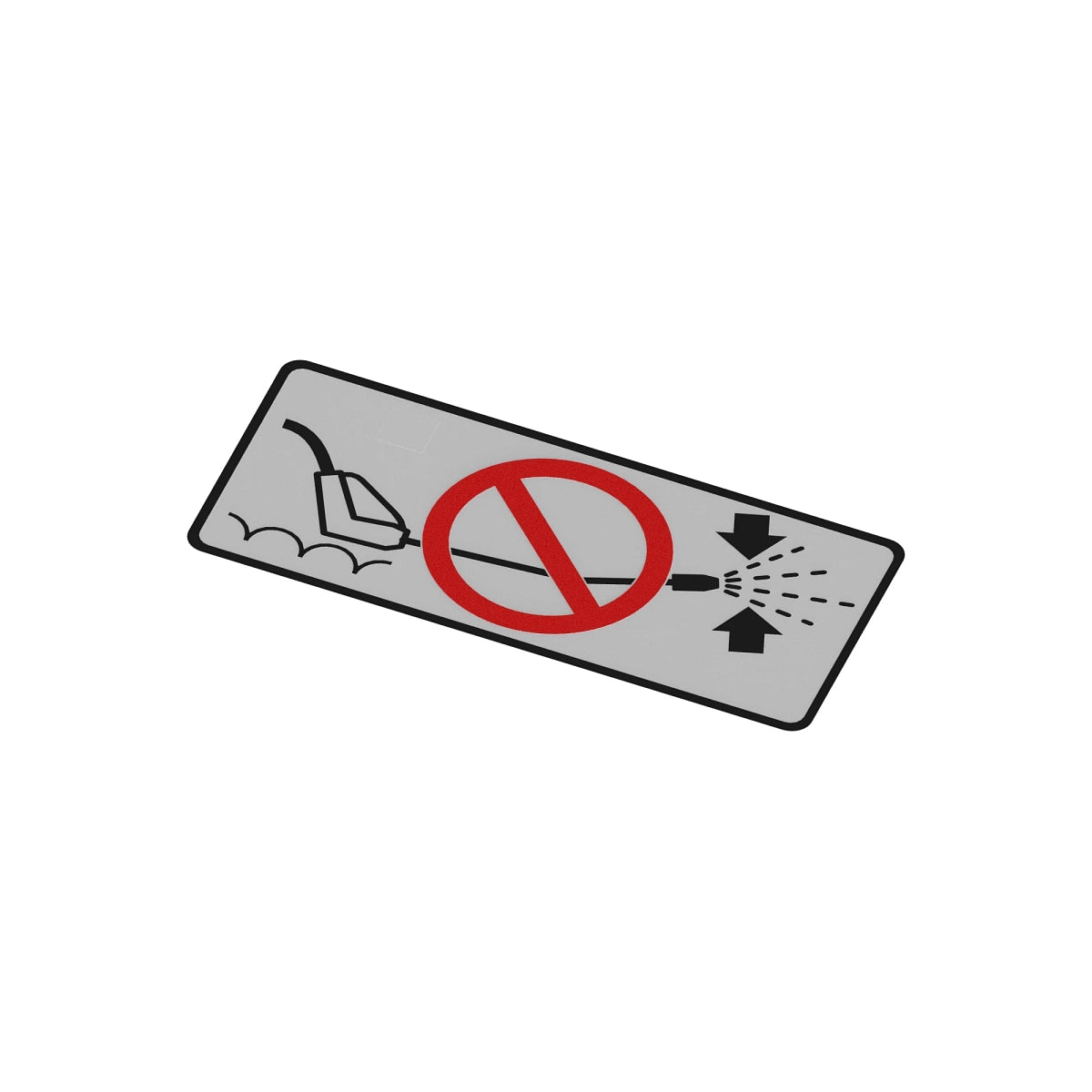 John Deere N408933: Wash Label